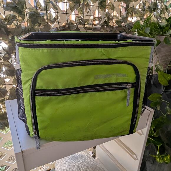Ozark Trail Insulated Canvas Cooler Bag w/ Ice Packs 12 Can Capacity - Picture 1 of 6